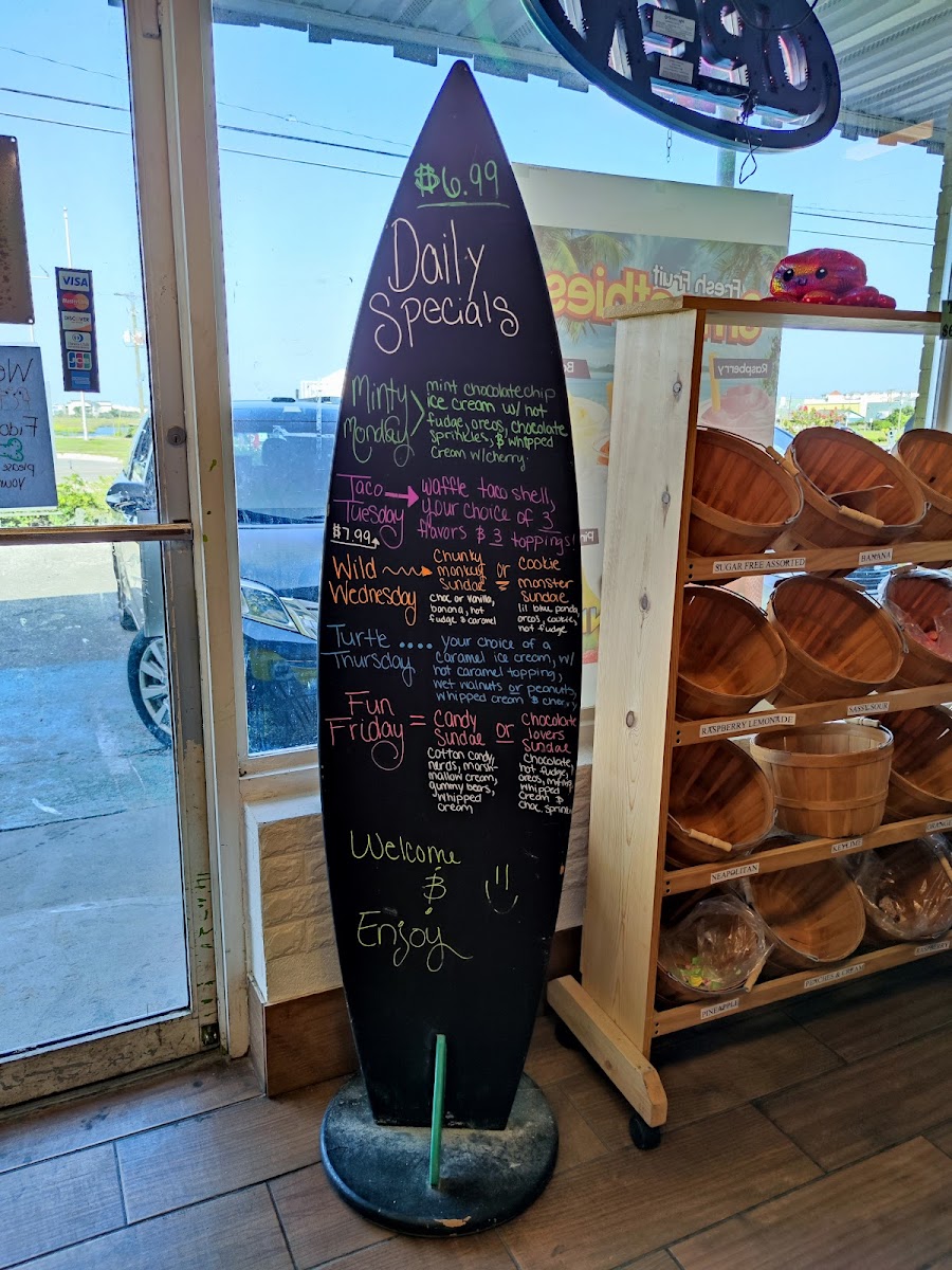 Beach Bunny Ice Cream Menu - Image 4